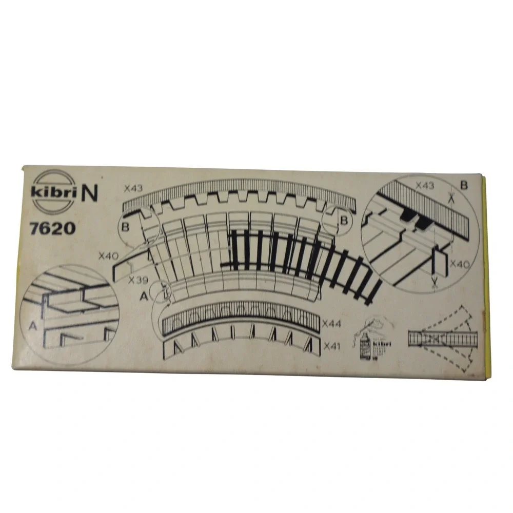 Kibri HO Scale 7620 Model Railway Bridge‎ Building Kit West Germany